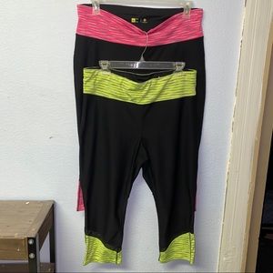 2 Pairs of Capri Athletic Pants
